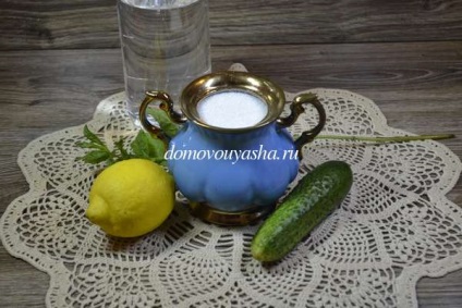 Cum să gătești limonada de castravete