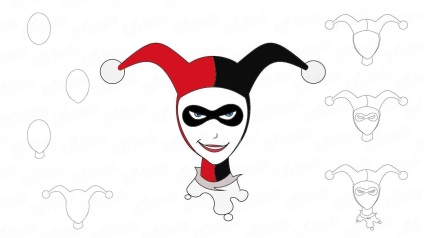 Cum de a desena un supraveghetor Harley Quinn de la o echipă de sinucideri