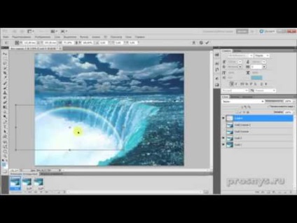 Hogyan készítsünk fényképes animációt egy fényképről (vízesés)