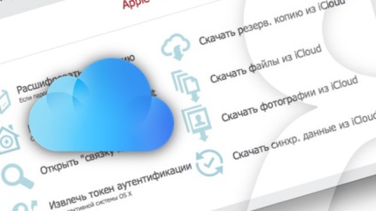 Cum se descarcă de pe fotografie icloud, istoric apeluri, note, parole și t