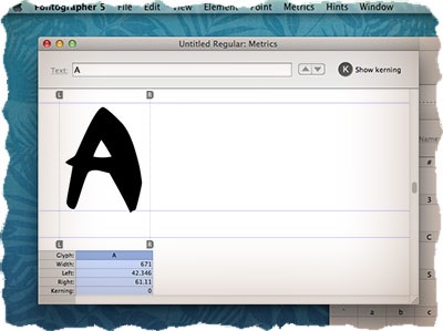 Cum se creează un font ttf din imaginile scanate utilizând fontographer - lecția # 6