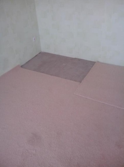 Cum se pune covorul pe podea din beton, 7alife