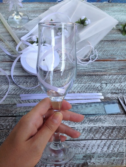 Cum să decorezi singur ochelarii de nuntă - târg de maeștri - manual, manual