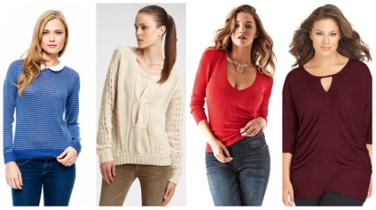 Cum de a alege un pulover de femei în funcție de tipul de formă și mărime