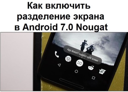 Cum se permite partajarea de ecran pentru orice aplicație în Android 7
