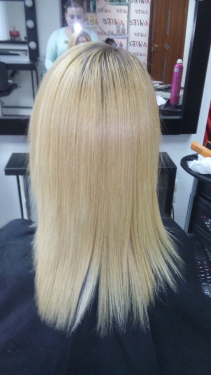 Keratin hajszálítás