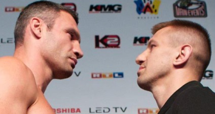 Klitschko înainte de timp a învins adameka