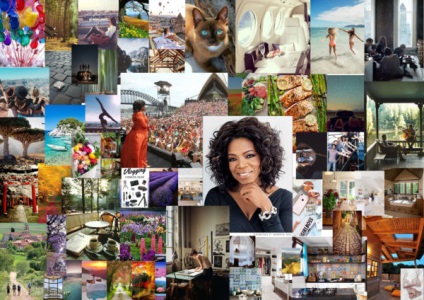 Collage de dorințe cum să-și vândă visele, blogul Svetlana Pokrovsky