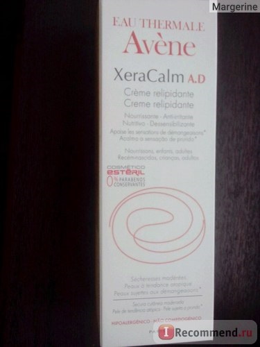 Crema avene xeracalm a