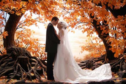 Cine se va căsători în toamna de aur, va trăi la o nuntă de aur! Nunta starea de spirit