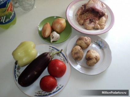 Rețetă culinară cu fotografii - rață coaptă cu legume