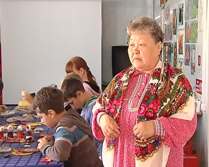 A Langepas iskolások elsajátították a Khanty és Mansi amulettjeinek ősi technikáját