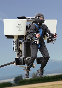 A repülõ hátizsák - martin jetpack rekord magassága 1500 m, a 