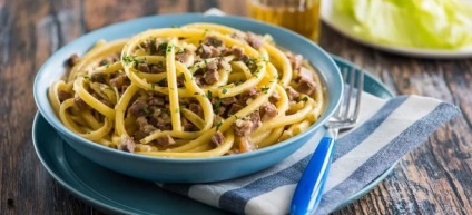 Paste fierte cu carne tocata - reteta