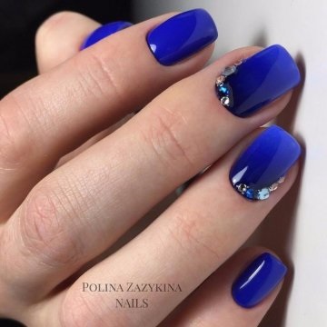 Manikűr az újév 2018-as évfordulójára, Újévi Nail Design Fotó - Új