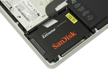 Schimbați hdd la rapid ssd la Apple macbook pro