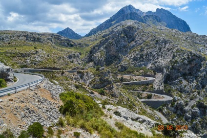 Cu masina in Mallorca, Spania