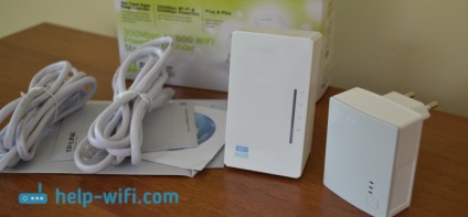 Configurarea liniei de alimentare a adaptoarelor tp-link tl-wpa4220kit