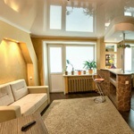 Tavan întins pentru un apartament în Sankt Petersburg, preț ieftin, de la 360 de ruble
