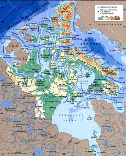Nunavut - kanada - földi föld
