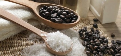 Csomagolás kávéval és sóval - 5 recept a probléma megoldásához otthon