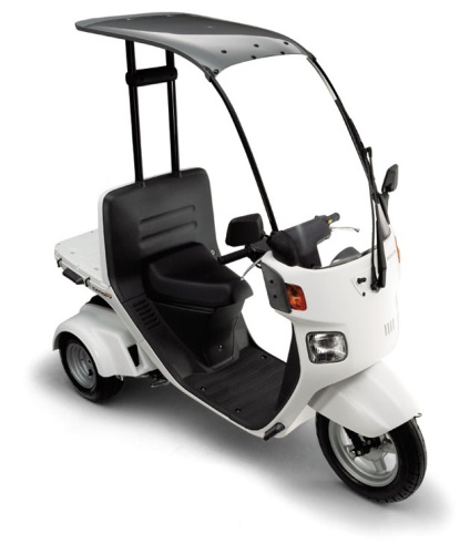Огляд скутера honda gyro canopy (японські скутери кубів) Огляд скутера honda gyro canopy