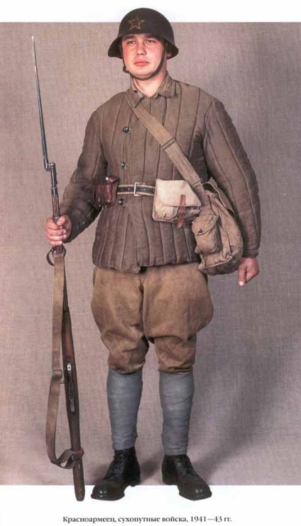 Descrierea costumului militar al soldatului din 1943 conform formei moderne