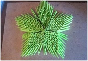 Scheme Origami pentru plierea floarei de lotus în moduri diferite