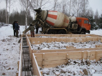 Caracteristicile construcției de construcții de iarnă în condiții de iarnă