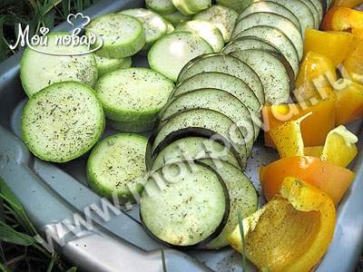 Grilled vegetables - o rețetă