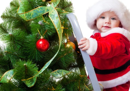 Primul copil de pom de Crăciun - sfatul părinților - un nou erou