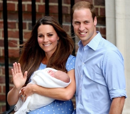 Първи снимки на кралското бебето принц Уилям и Кейт Мидълтън, umkra