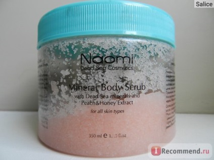 Body peeling súroló naomi ded tengeri kozmetikumok 350 ml - 