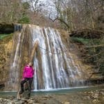 Plesetsk cascade (valea de o sută de cascade)