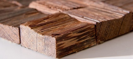 Tigla din lemn, realizata si asamblata,