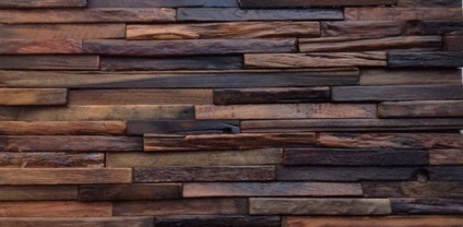 Tigla din lemn, realizata si asamblata,