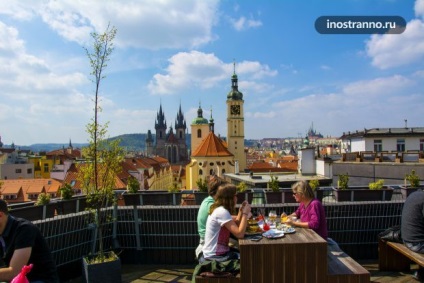 A Köztársaság területe Prágában látnivalók, éttermek, közlekedés, szállodák