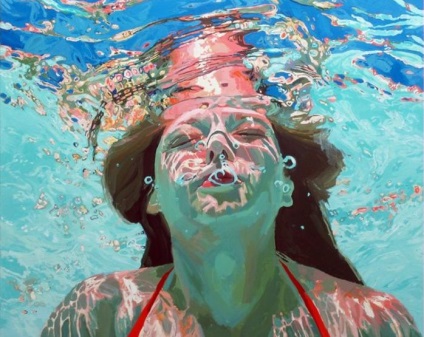 Portrete subacvatice - de la artistul samantha francez