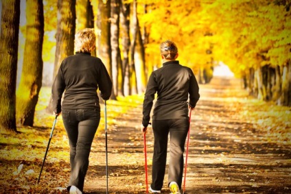 Utilizarea mersului pe jos pentru pierderea în greutate, clinica slavă