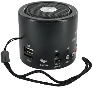 Coloană portabilă wster ws-138rc - putere 4W, redare muzică de la dispozitive multimedia,