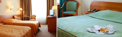 Cazare în camere cu 2 paturi de diferite categorii pentru a alege în week-end sau week-end în clădirile Beta și