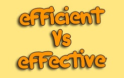 A különbség a hatékony és hatékony, enjoyenglish-blog között