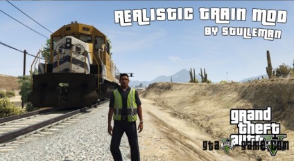 Modul tren realist - modul de a direcționa trenul în fișierele GTA 5 și moda pentru gta 5 pe PC