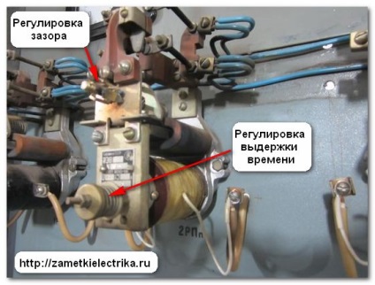 Releu de timp rave-814, notează electricianul