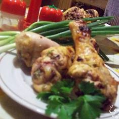 Shish kebab de la pui și curcan