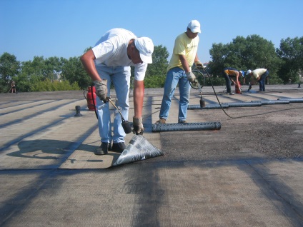 Estimarea pentru repararea acoperișului rulourilor