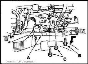 Demontarea capului cilindrului honda cr-v