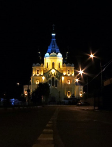 Szent Alexander Nevsky katedrális, Nizhny Novgorod, Oroszország leírás, fénykép, hol található a térképen,