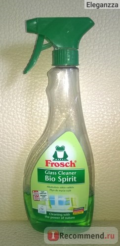 A szemüvegek tisztítására szolgáló eszközök frosch spiritus glas-reiniger üveghez és sima felületekhez -