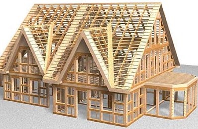 Constructii de case din lemn in Kazan, fotografii de case, costuri